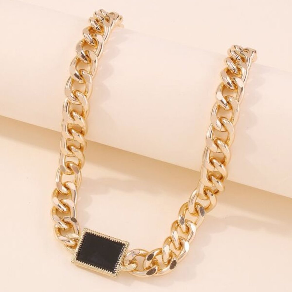 Contempoary Chain Necklace - Picture 4 of 4